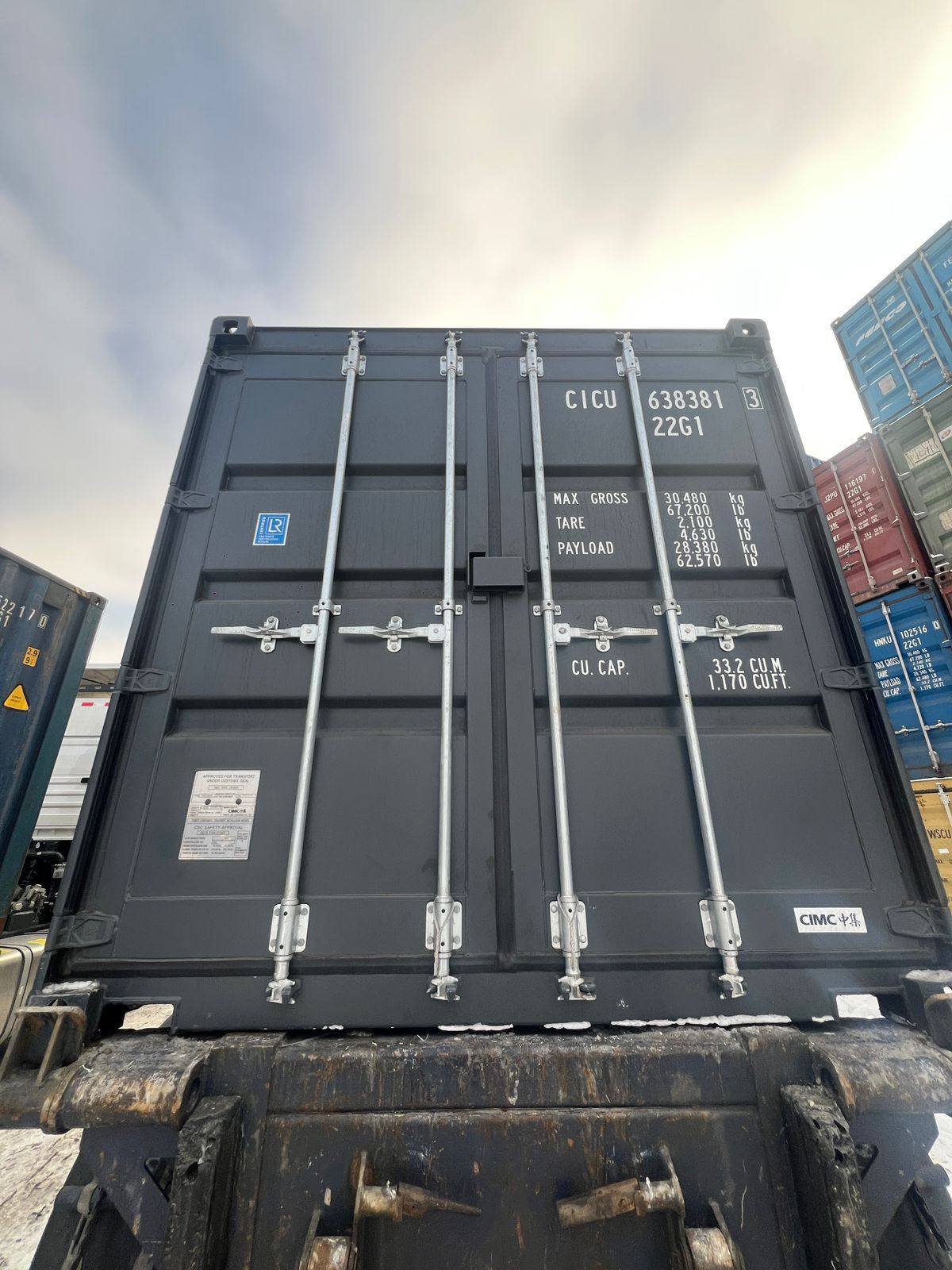 Морской контейнер CICU6383813